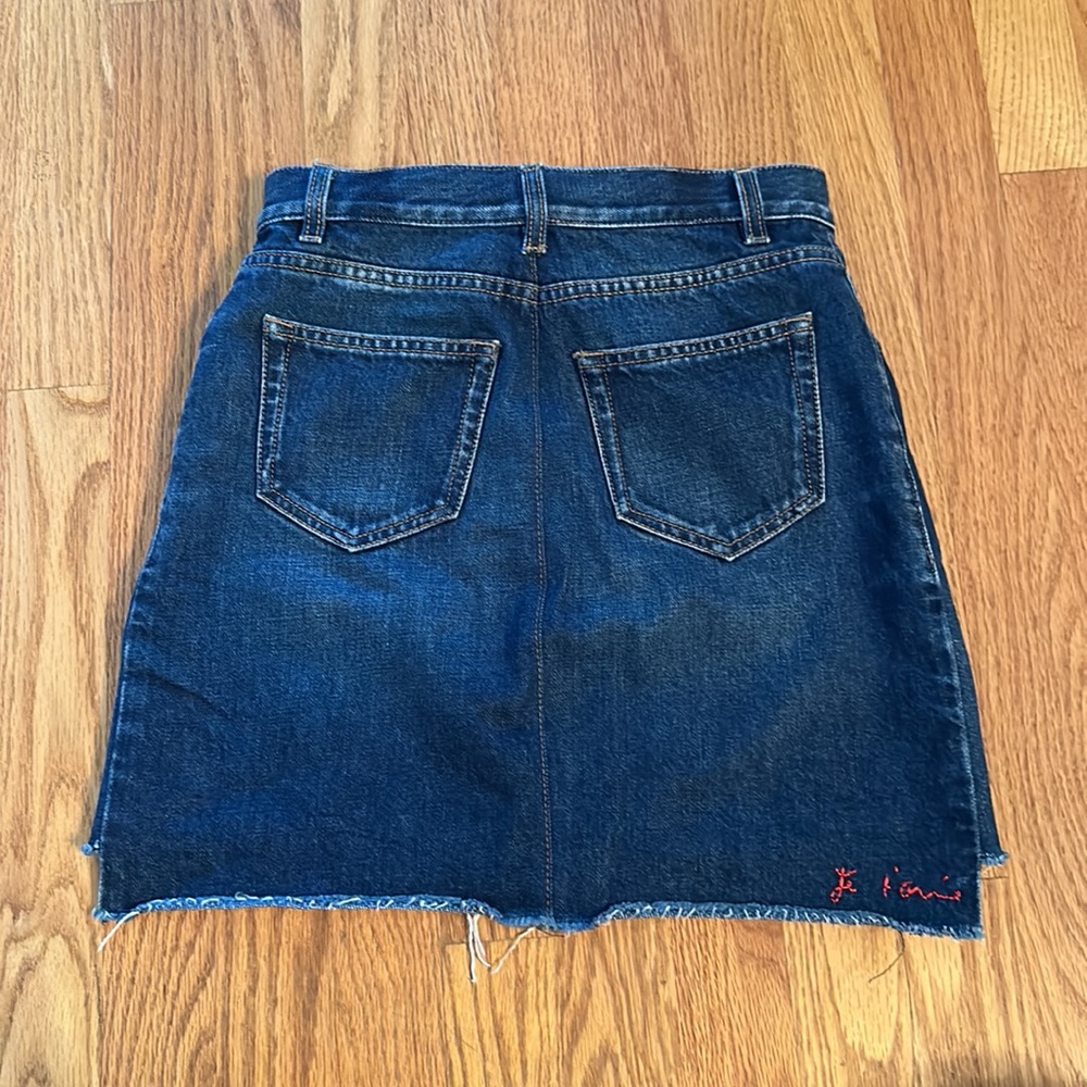 Saint Laurent Denim Skirt